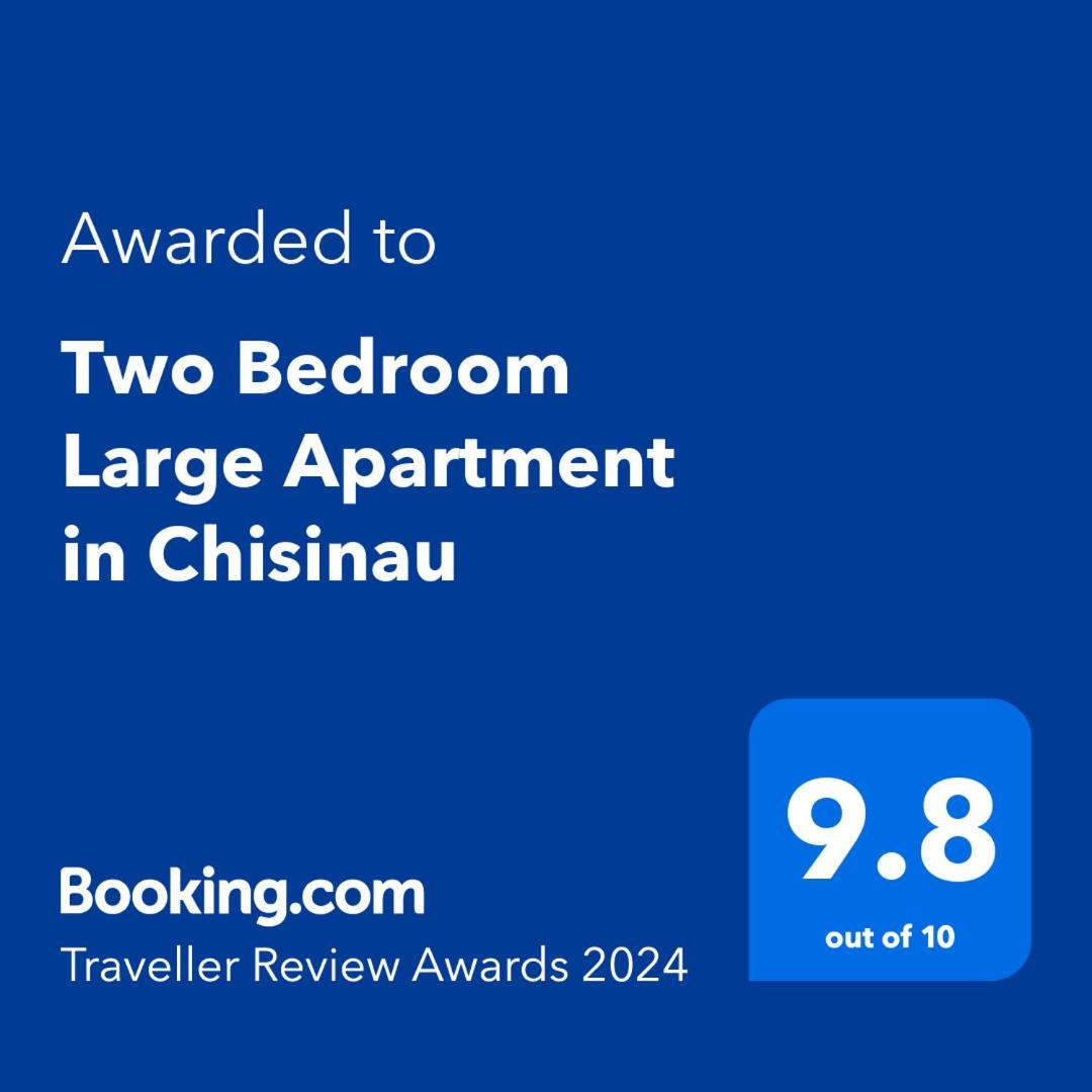 Two Bedroom Large Apartment In キシナウ エクステリア 写真